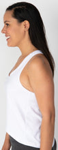 Load image into Gallery viewer, Racerback Midriff Tank Top