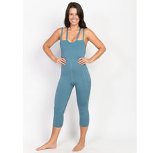 Load image into Gallery viewer, Repreve Strappy Capri Jumpsuit
