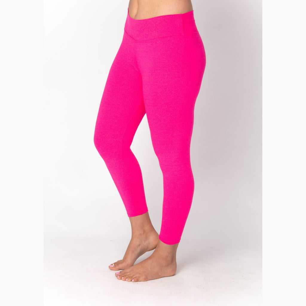 Yoga Pant Mid Waist Capri Length Legging – The Yoga Line