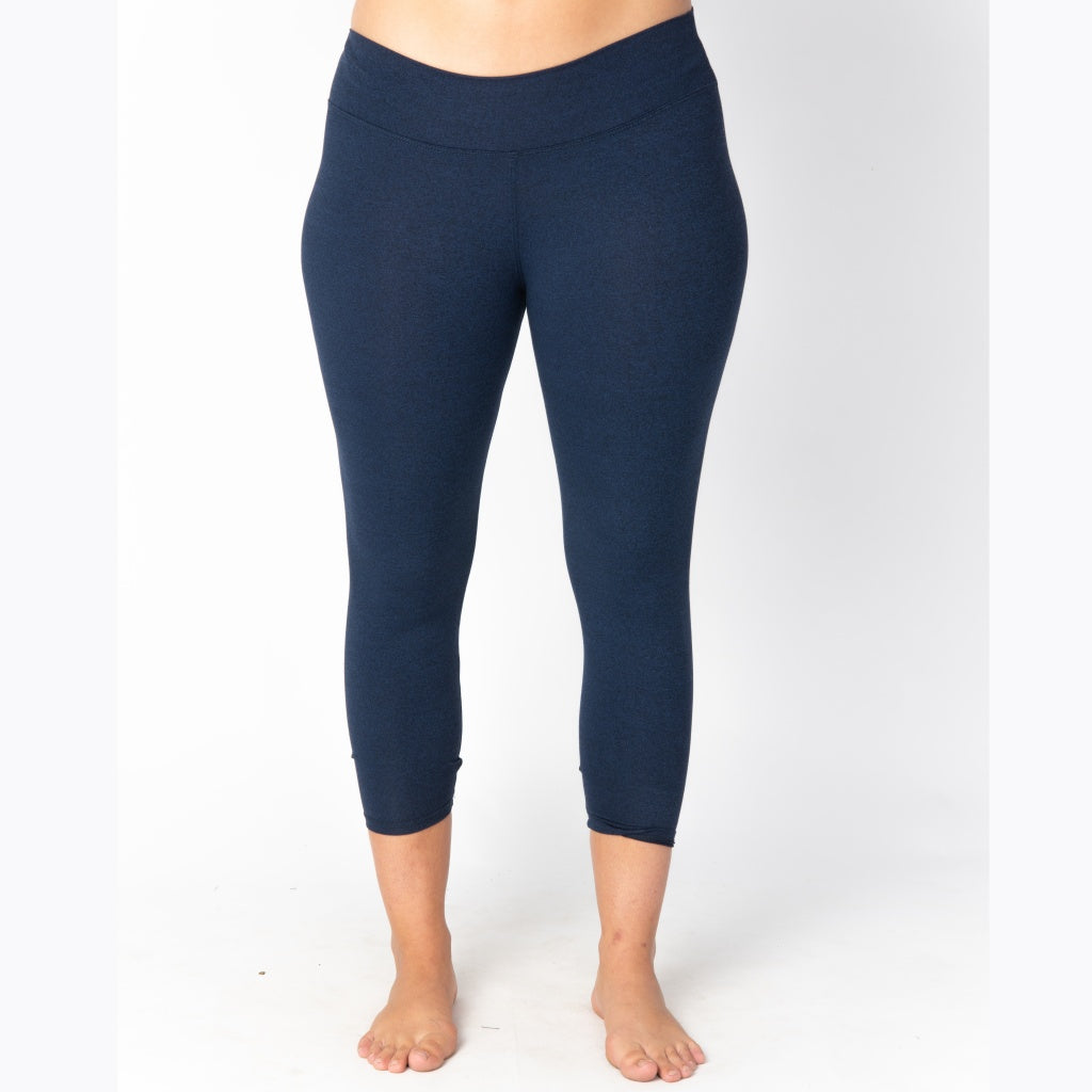 Yoga Pant Mid Waist Capri Length Legging – The Yoga Line