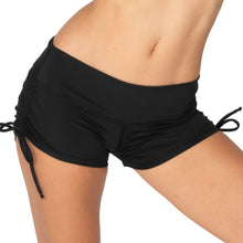 Load image into Gallery viewer, Yoga Short Mid Waist Drawstring with Scrunch Back