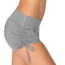 Load image into Gallery viewer, Yoga Short Mid Waist Drawstring with Scrunch Back