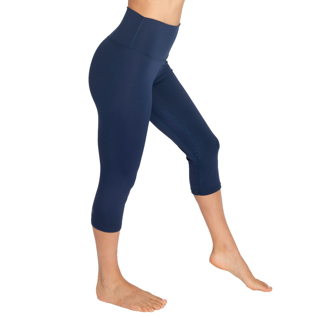 Yoga Pant High Waist Fitted Capri Length Legging – The Yoga Line